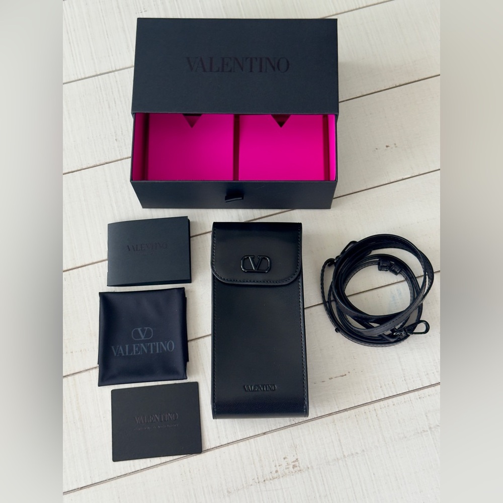 REDUCED- New Valentino Sunglasses / Phone Bag